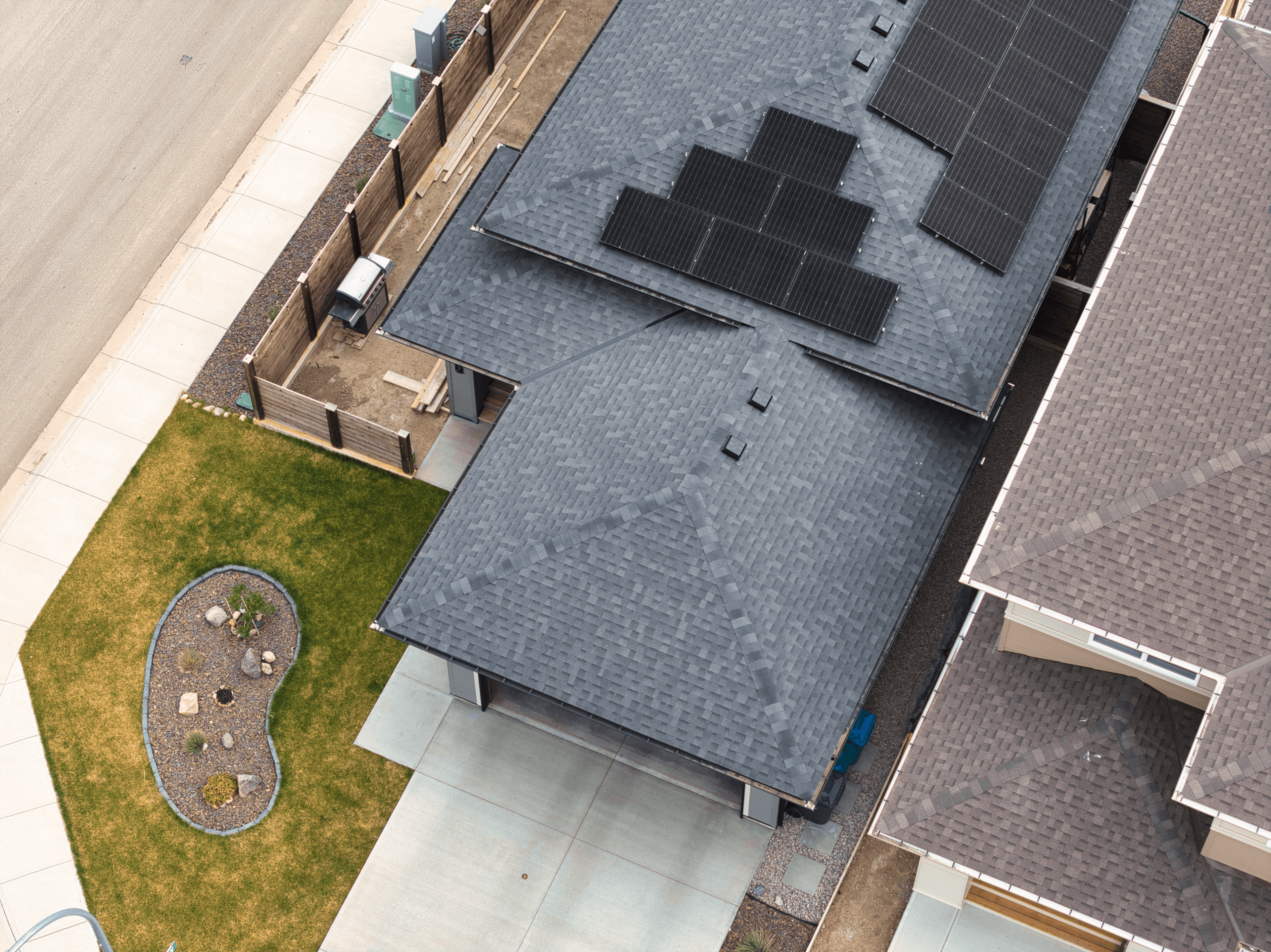 Firefly Solar team completing an installation